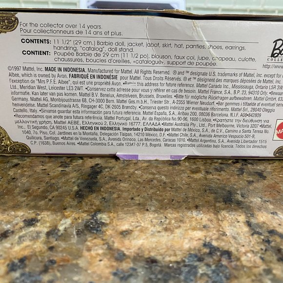 1997 Avon Special Edition P.F.E Albee Barbie First in a Series - Picture 6 of 7